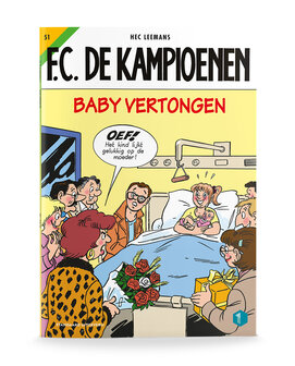 F.C. De Kampioenen 51 - Baby Vertongen