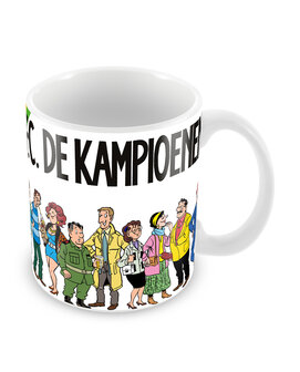 F.C. De Kampioenen - Koffietas &#039;Strip&#039;