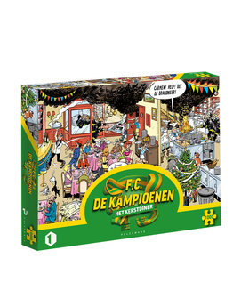 F.C. De Kampioenen  - Puzzel &#039;Het kerstdiner&#039; 1000 stukjes