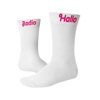 FC De Kampioenen - Sokken &quot;Radio Hallo&quot;
