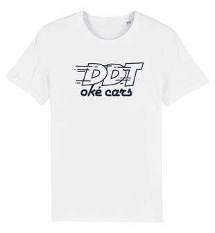 FC De Kampioenen - White "DDT ok&eacute; cars" T-Shirt