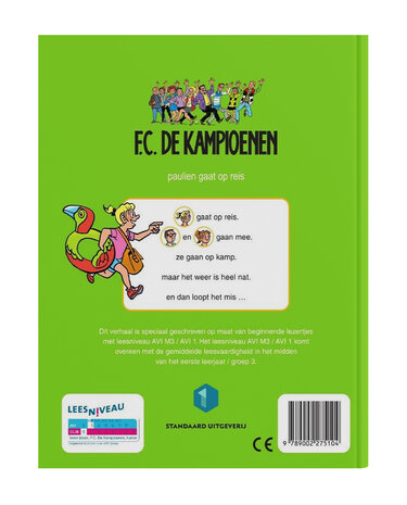 FC De Kampioenen - AVI 1: Paulien gaat op reis
