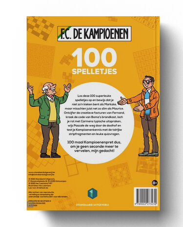 F.C. De Kampioenen Spelboek - 100 Spelletjes