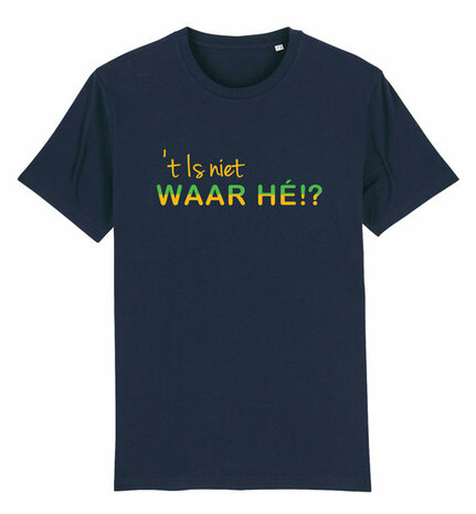 FC De Kampioenen - Navy "t is niet waar hé" T-Shirt