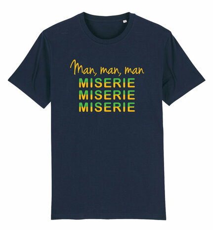 FC De Kampioenen - Navy "Man, Man, Man, Miserie" T-Shirt