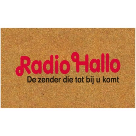 FC De Kampioenen - Deurmat fococo - Radio Hallo, de zender die tot bij u komt