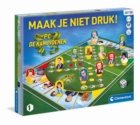 FC De Kampioenen - Bordspel Maak je niet druk