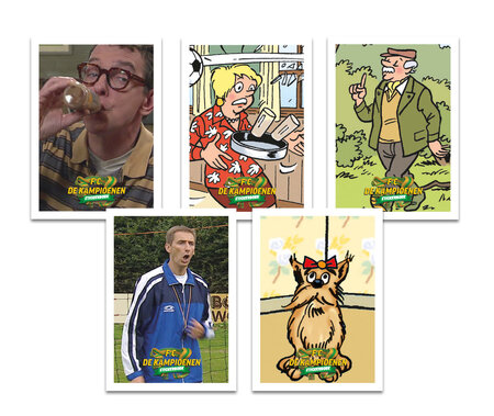 F.C. De Kampioenen - Stickerzakjes