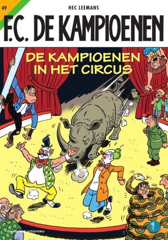F.C. De Kampioenen 49 - De kampioenen in het circus