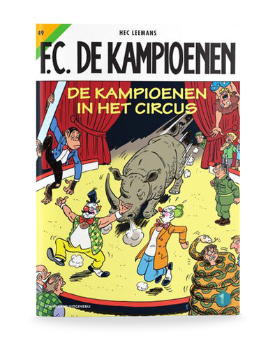 F.C. De Kampioenen 49 - De kampioenen in het circus